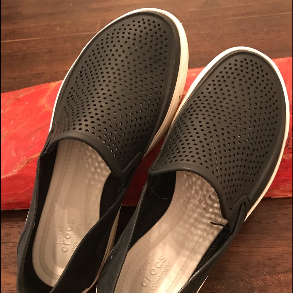 Crocs slip ons